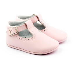 Boni Johan - baby soft leather pre-walkers Buckle - 