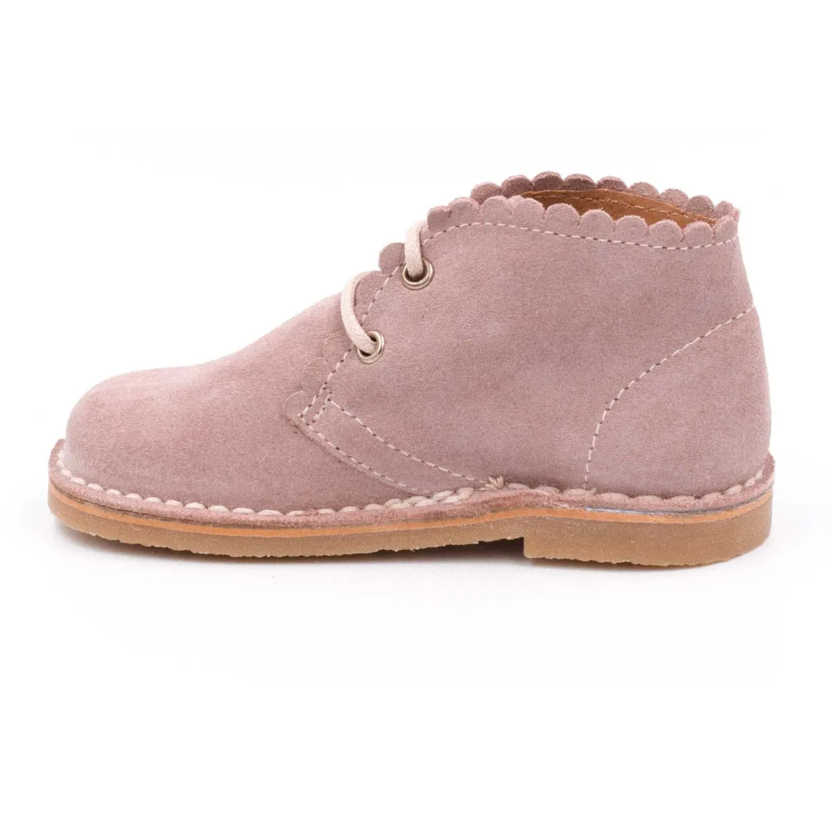 Boni Babe II - children's suede ankle boots.