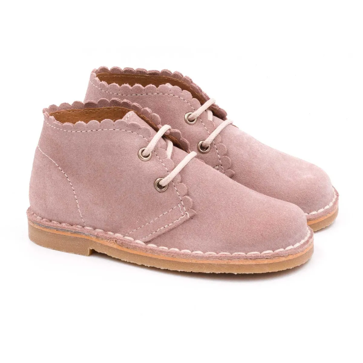 Boni Babe II - children's suede ankle boots.