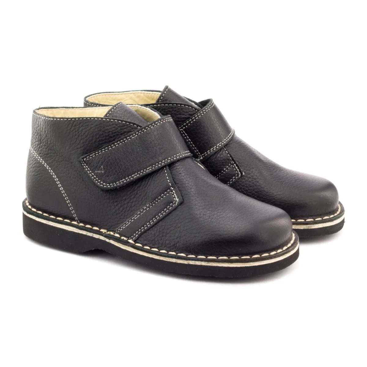 Boni Carles -  Leather ankle boots for boys - 