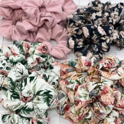 Flower hair scrunchies - ULKA