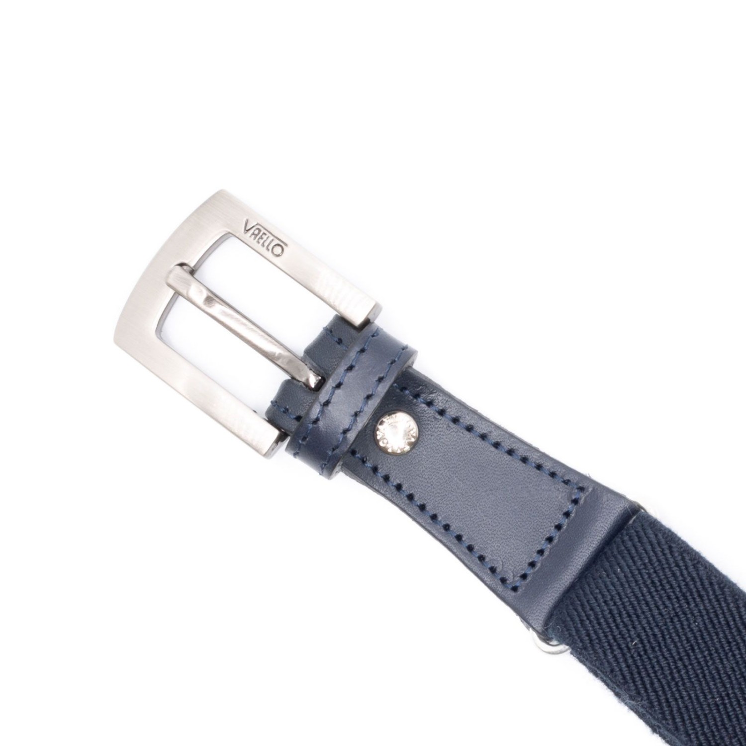 Kids Elastic Stretch Adjustable Belt - Navy Blue