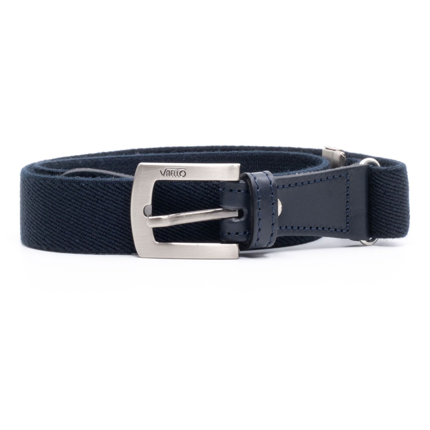 Kids Elastic Stretch Adjustable Belt - Navy Blue