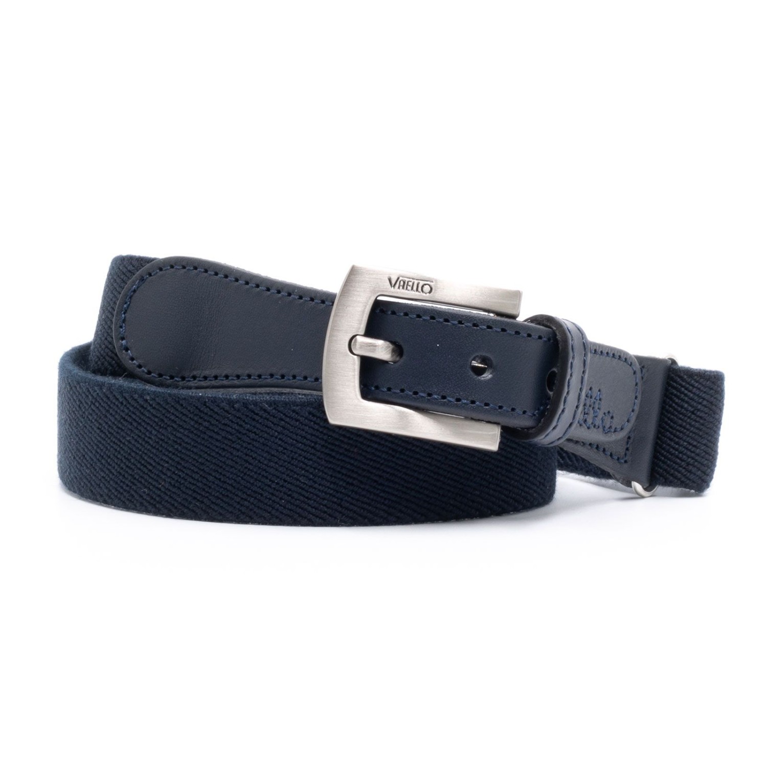 Kids Elastic Stretch Adjustable Belt - Navy Blue