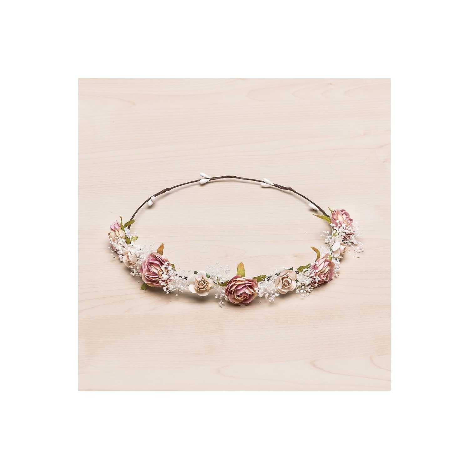 couronne de fleurs