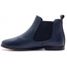 Boni Gildas - chelsea boots cuir bleu marine