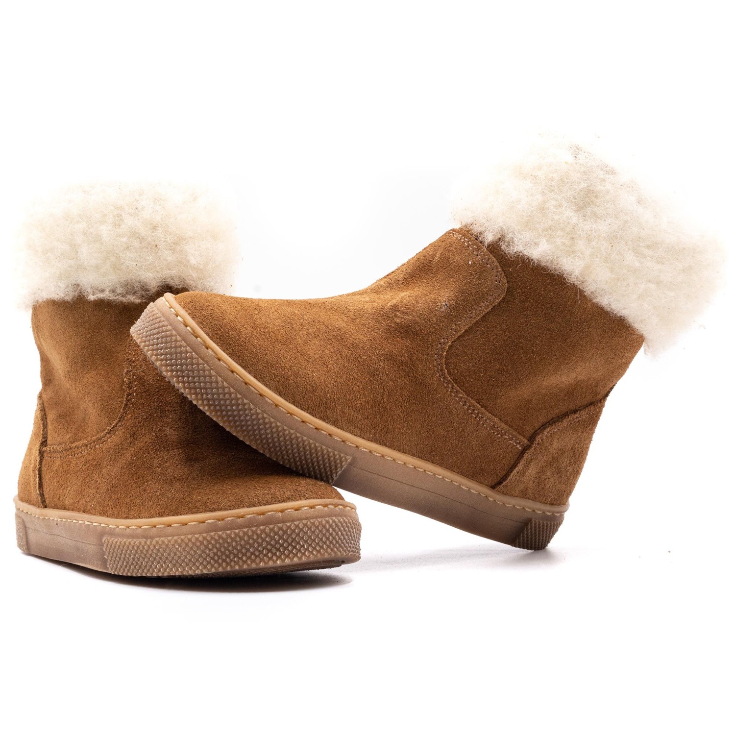 Boni Dolly - Brown Woollen Boots